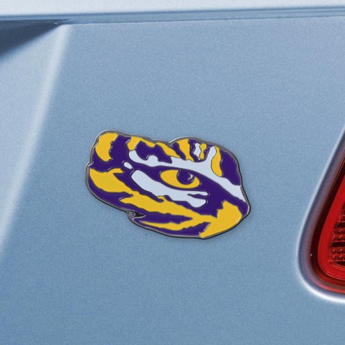 LSU Tigers Color Car Emblem
