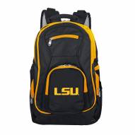 NCAA Louisiana Tigers Colored Trim Premium Laptop Backpack