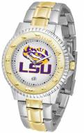 LSU Tigers Competitor Two-Tone Men's Watch
