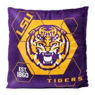 LSU Tigers Connector Double Sided Velvet Pillow