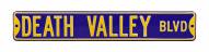 LSU Tigers Death Valley Street Sign