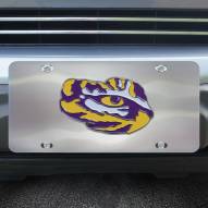 LSU Tigers Diecast License Plate