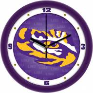 LSU Tigers Dimension Wall Clock