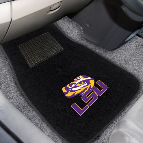 LSU Tigers Embroidered Car Mats