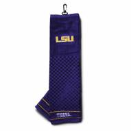 LSU Tigers Embroidered Golf Towel