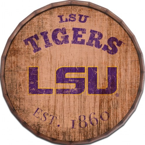 LSU Tigers Established Date 16&quot; Barrel Top