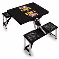 LSU Tigers Folding Picnic Table