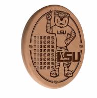LSU Tigers Laser Engraved Wood Sign