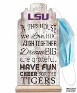 LSU Tigers In This House Mask Holder