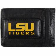 LSU Tigers Logo Leather Cash and Cardholder