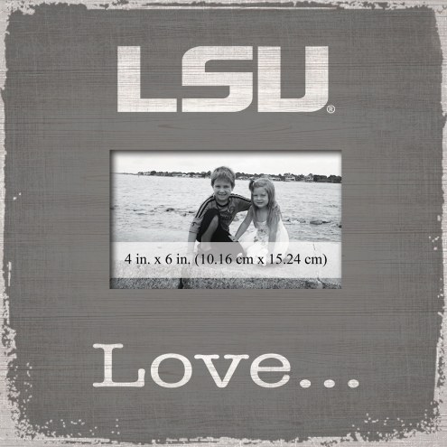 LSU Tigers Love Picture Frame