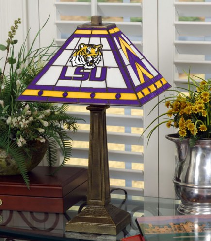 LSU Tigers Mission Table Lamp