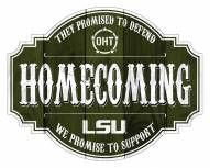 LSU Tigers OHT Homecoming 12" Tavern Sign
