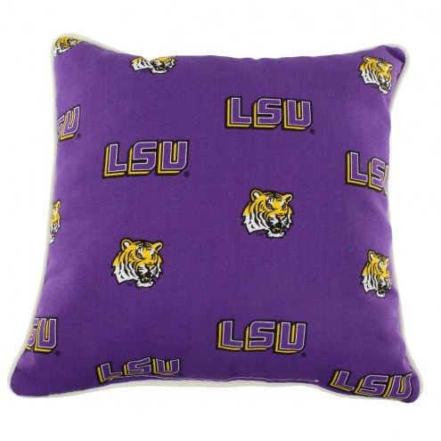 LSU Tigers Outdoor Decorative Pillow