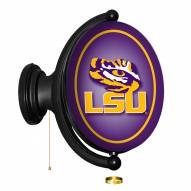 LSU Tigers Oval Rotating Lighted Wall Sign