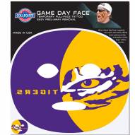 LSU Tigers Set of 4 Game Day Faces