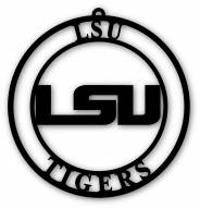 LSU Tigers Silhouette Logo Cutout Door Hanger