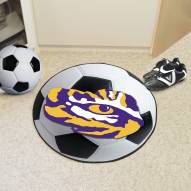 LSU Tigers Soccer Ball Mat