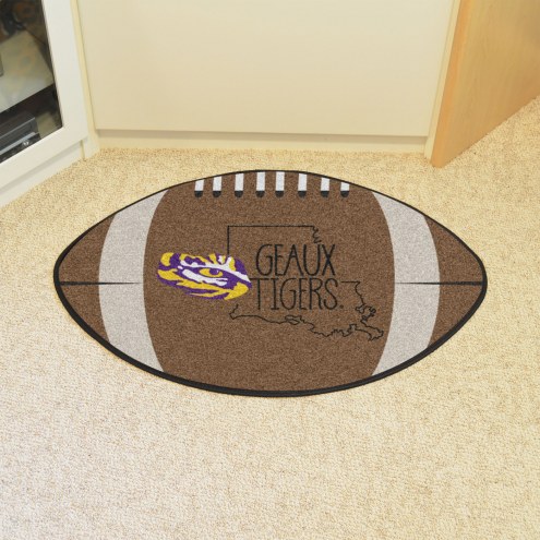 LSU Tigers Southern Style Football Floor Mat