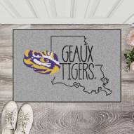 LSU Tigers Southern Style Starter Rug
