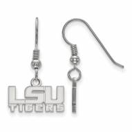 LSU Tigers Sterling Silver Extra Small Dangle Earrings