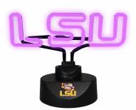 LSU Tigers Team Logo Neon Lamp
