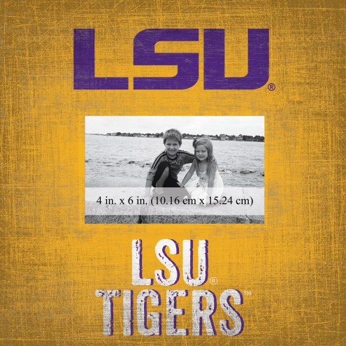 LSU Tigers Team Name 10&quot; x 10&quot; Picture Frame
