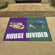 LSU Tigers/Tulane House Divided Mat