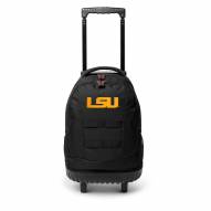 NCAA LSU Tigers Wheeled Backpack Tool Bag
