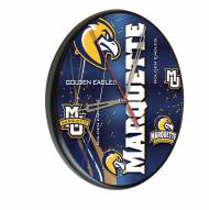 Marquette Golden Eagles Digitally Printed Wood Clock
