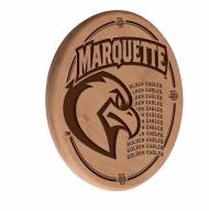 Marquette Golden Eagles Laser Engraved Wood Sign