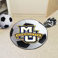 Marquette Golden Eagles Soccer Ball Mat