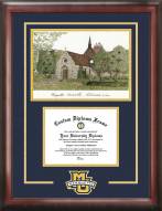 Marquette Golden Eagles Spirit Graduate Diploma Frame