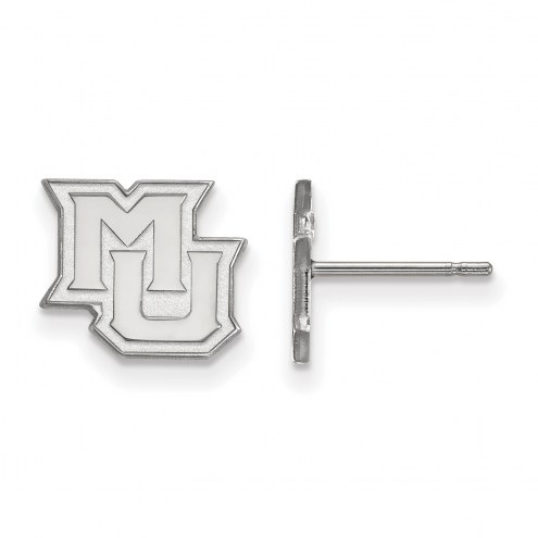 Marquette Golden Eagles Sterling Silver Extra Small Post Earrings
