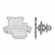 Marquette Golden Eagles Sterling Silver Lapel Pin