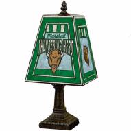 Marshall Thundering Herd Art Glass Table Lamp