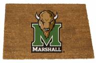 Marshall Thundering Herd Colored Logo Door Mat