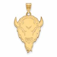 Marshall Thundering Herd Sterling Silver Gold Plated Extra Large Pendant