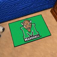 Marshall Thundering Herd Logo Starter Rug