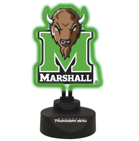 Marshall Thundering Herd Team Logo Neon Light