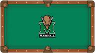 Marshall Thundering Herd Pool Table Cloth