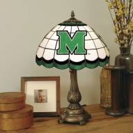 Marshall Thundering Herd Stained Glass Tiffany Table Lamp