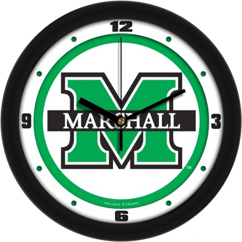 Marshall Thundering Herd Traditional Wall Clock