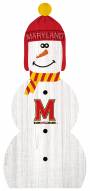 Maryland Terrapins 31" Snowman Leaner