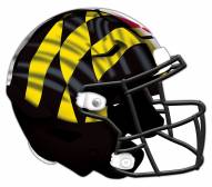 Maryland Terrapins Authentic Helmet Cutout Sign