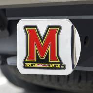 Maryland Terrapins Chrome Color Hitch Cover