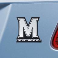 Maryland Terrapins Chrome Metal Car Emblem