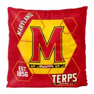 Maryland Terrapins Connector Double Sided Velvet Pillow