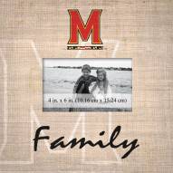 Maryland Terrapins Family Picture Frame