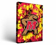 Maryland Terrapins Fight Song Canvas Wall Art